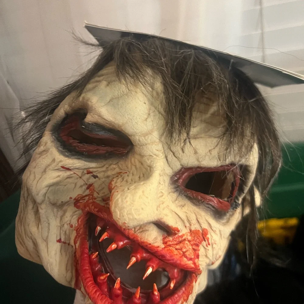 HALLOWEEN ZOOMBIE MASK COSTUME WOMEN OR MEN NEW for parties or hunted houses